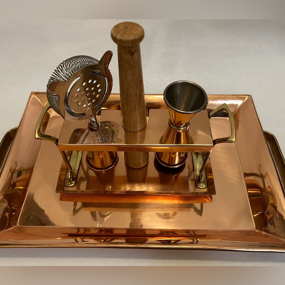 Copper Cocktail set